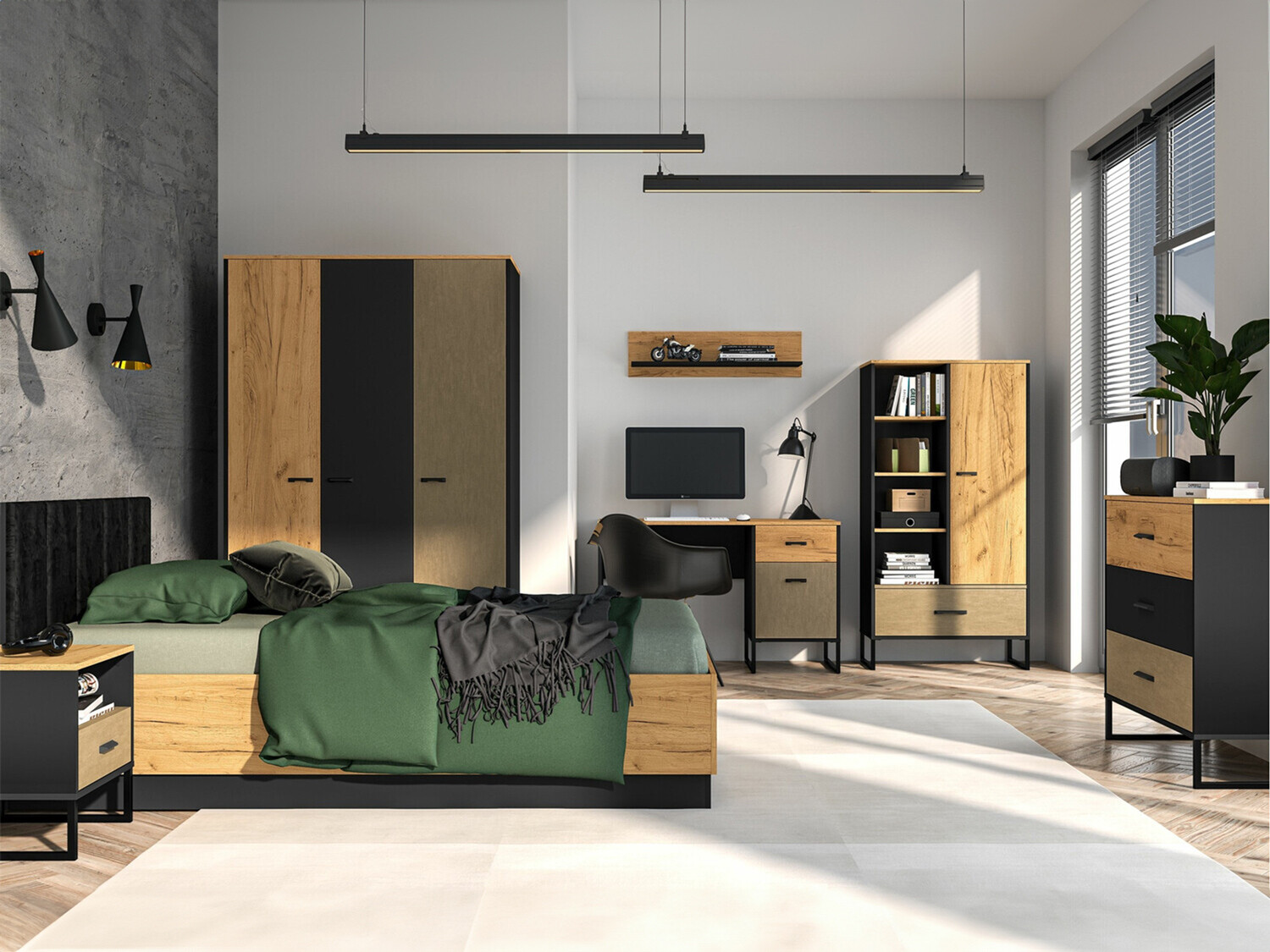 Conjunto para quarto Tortiva 111