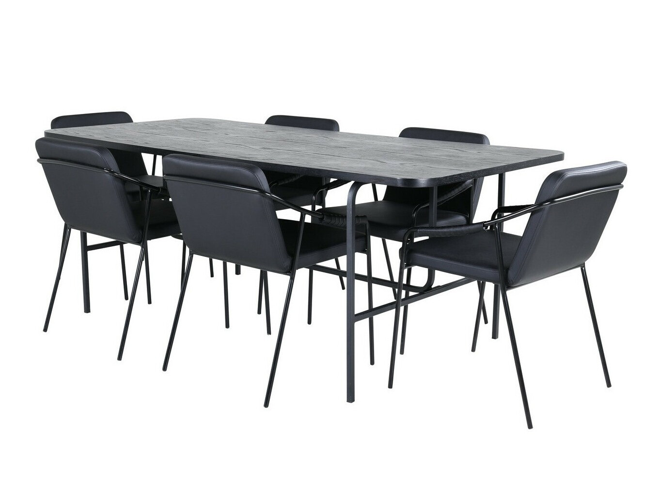Conjunto para refeições Dallas 2797 (Preto)