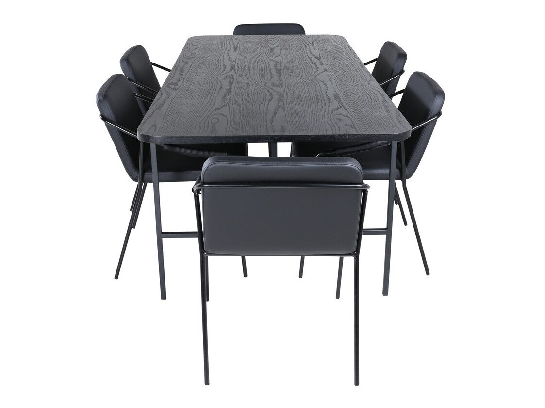 Conjunto para refeições Dallas 2797 (Preto)