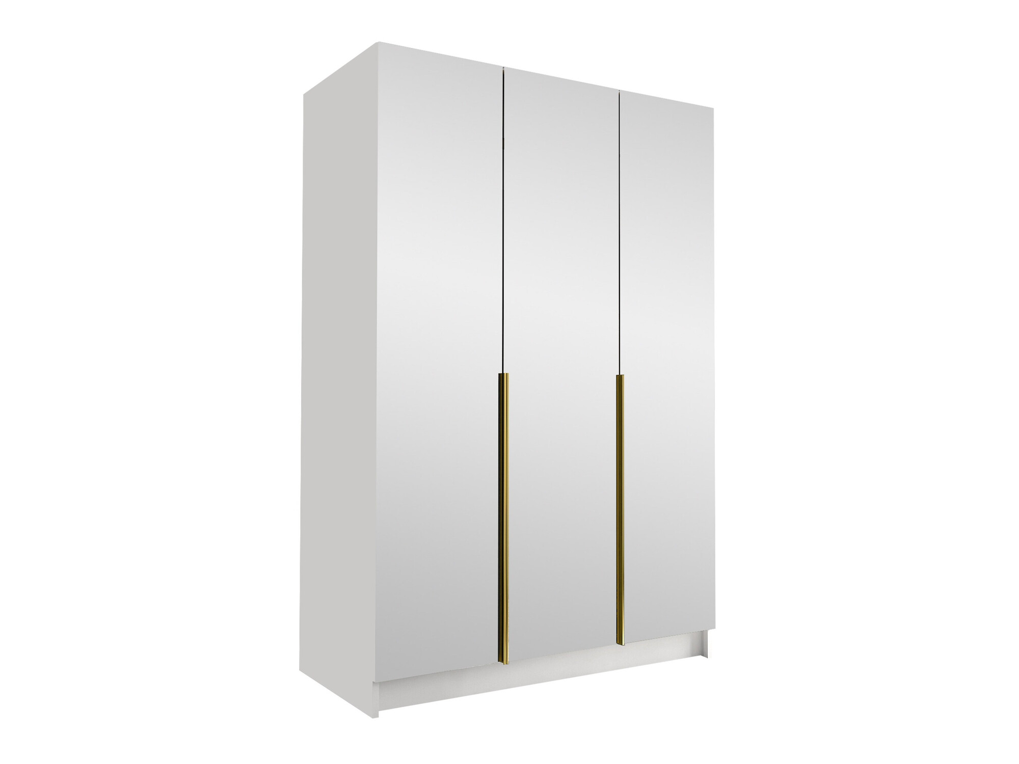 Roupeiro Closico Decoron III (Branco + Dourado)