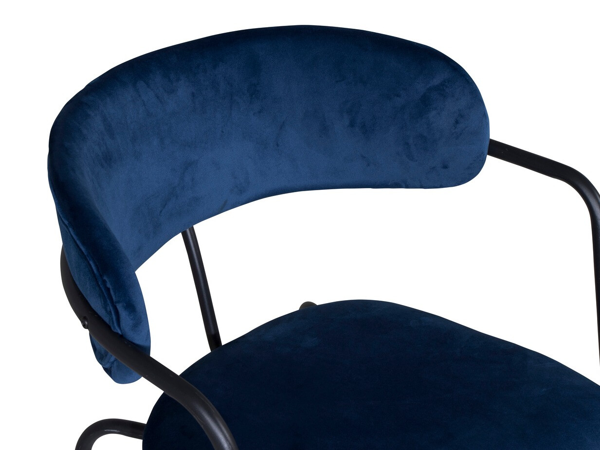 Cadeira Dallas 108 (Azul + Preto)