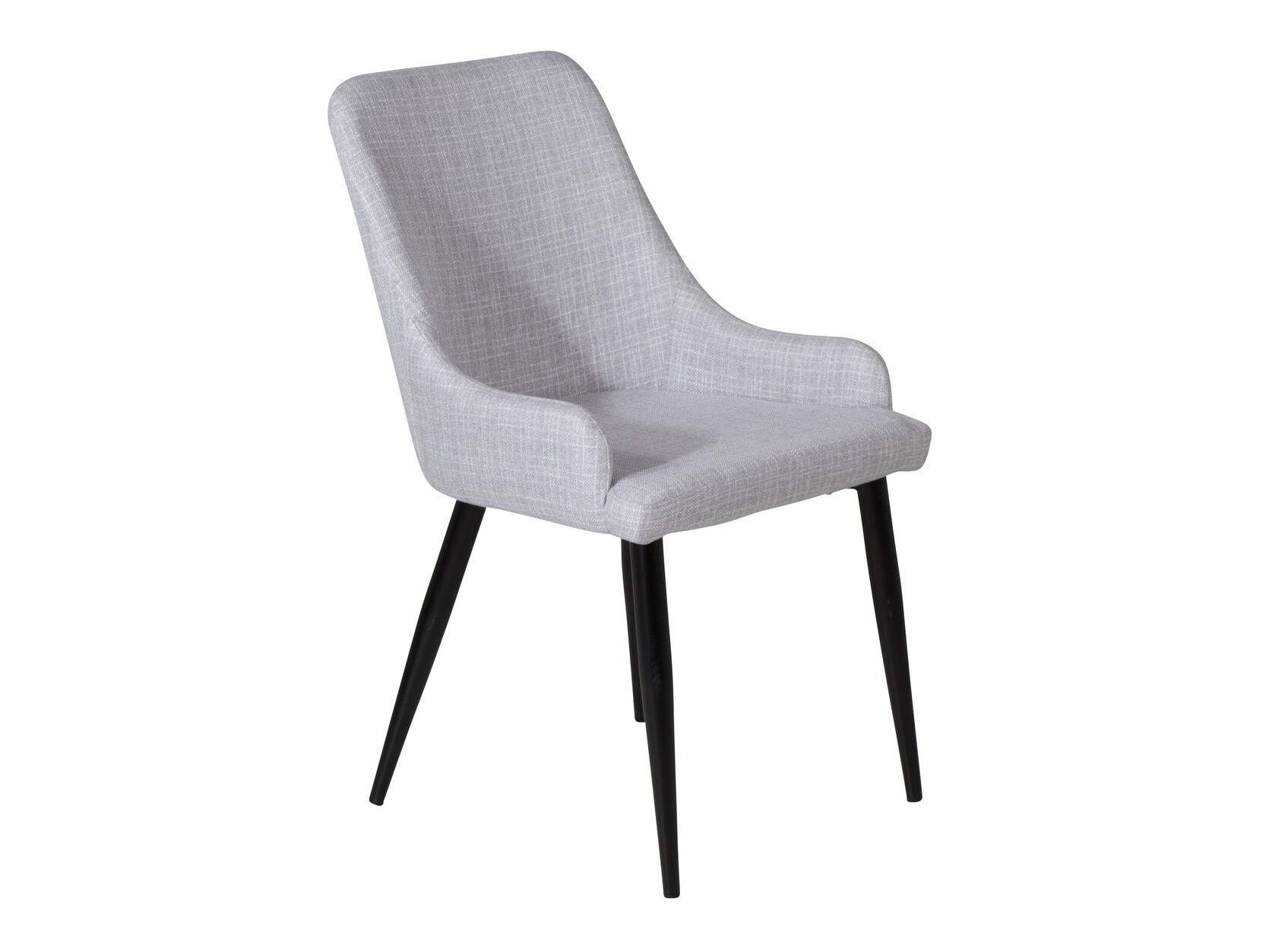 Cadeira Dallas 114 (Cinzento claro + Preto)