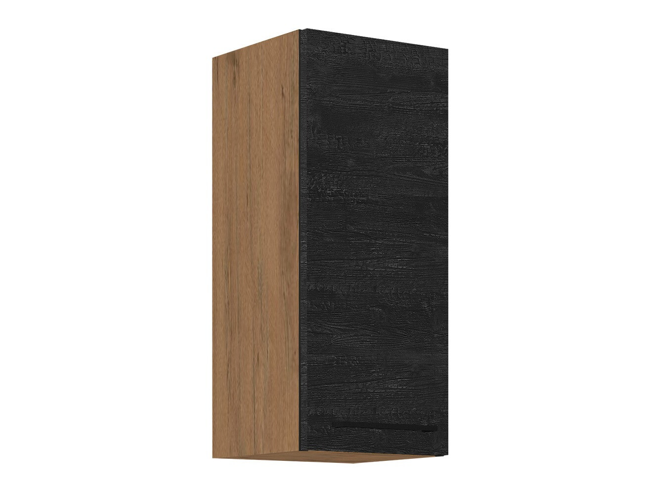 Armário modular suspenso Wood Dark 134
