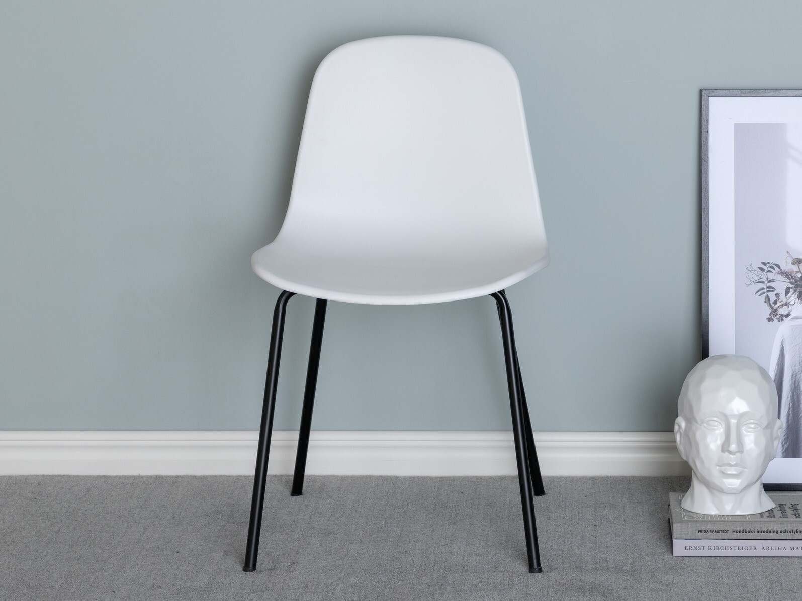 Cadeira Dallas 170 (Branco + Preto)