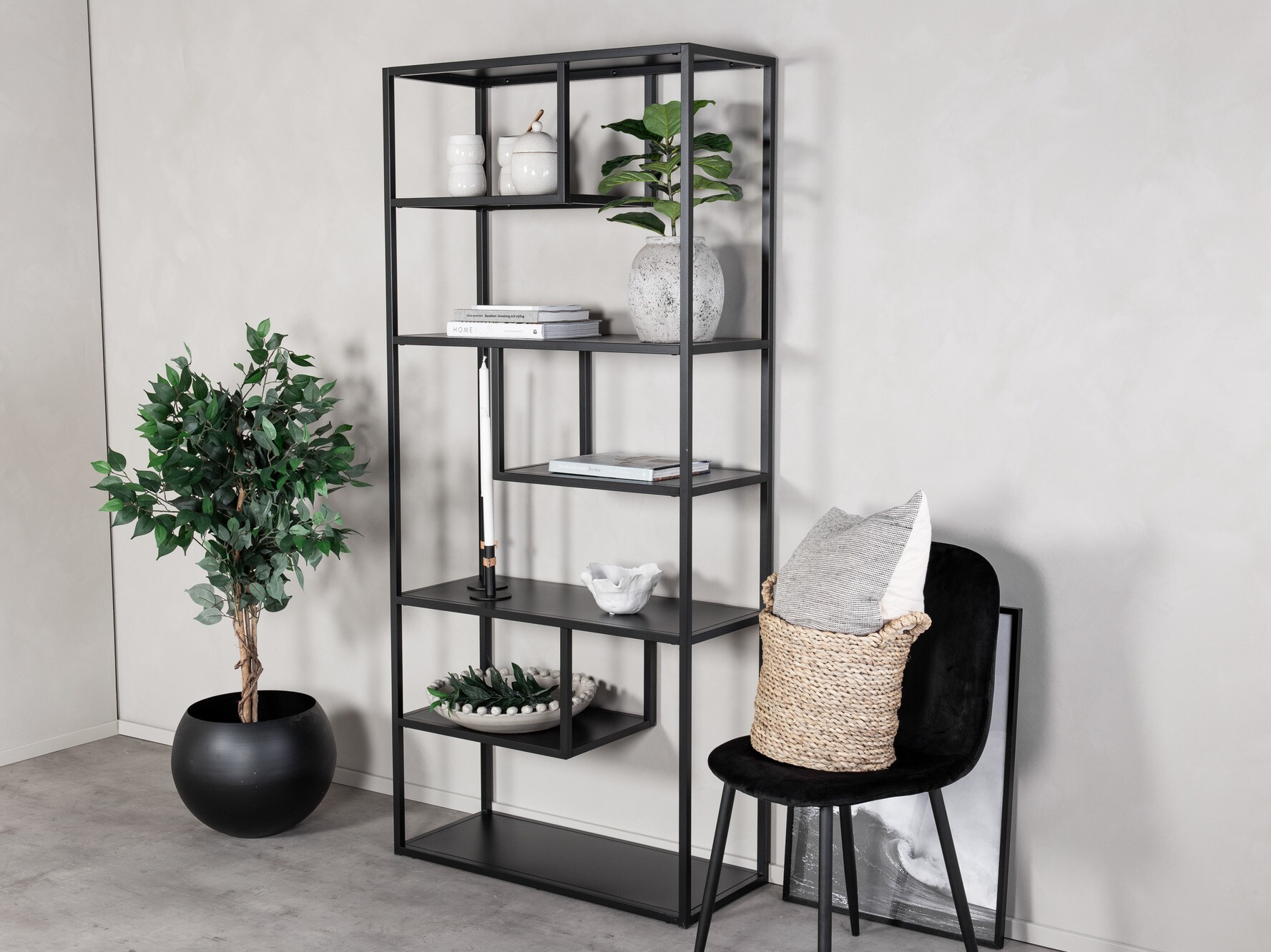 Estante Dallas 214 (Preto)