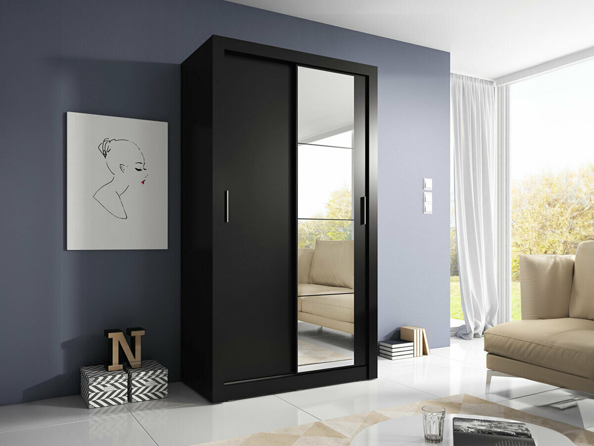 Roupeiro Fresno 118 (Preto)