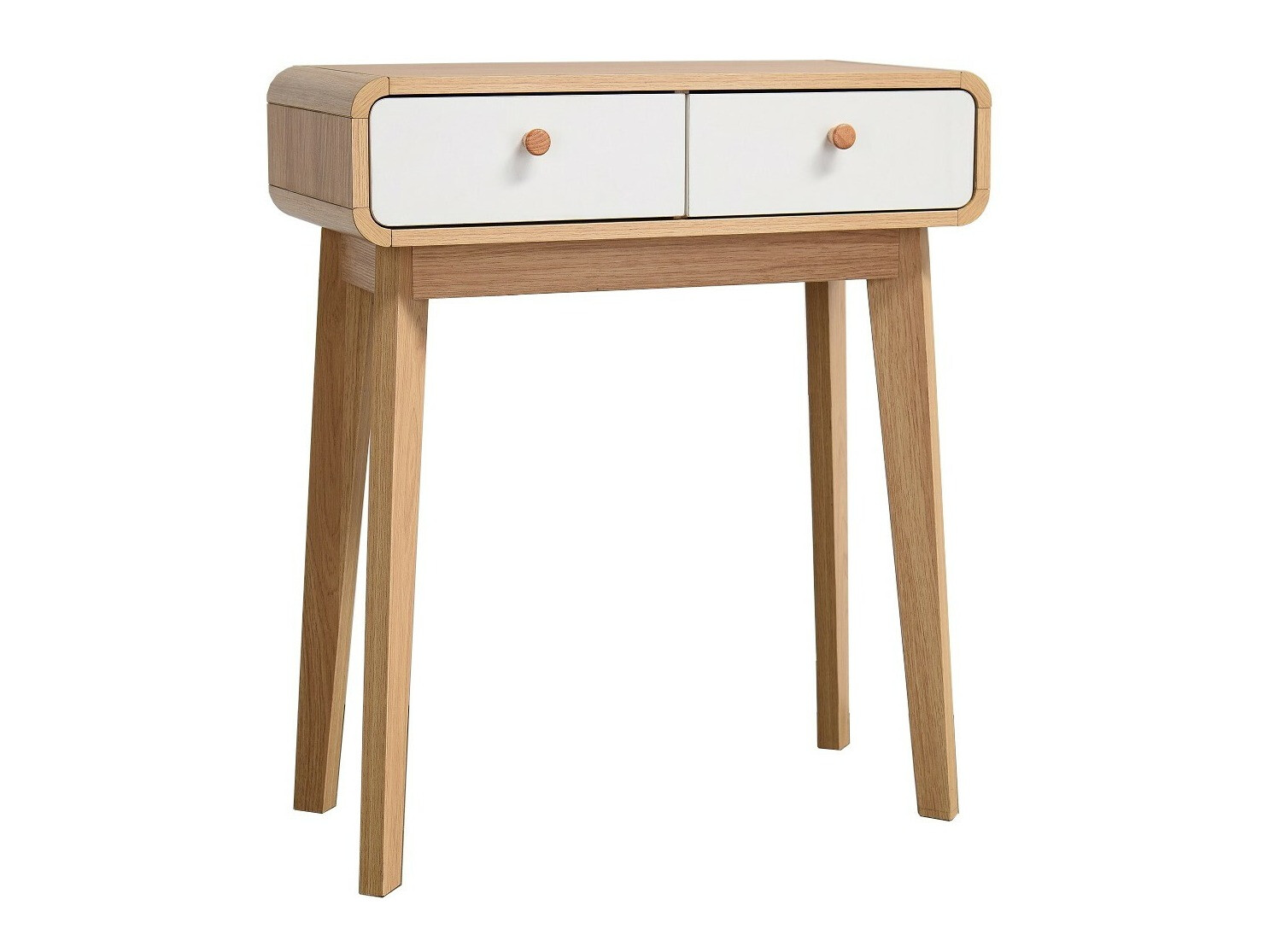 Consola Elbtena 106 (Carvalho + Branco)