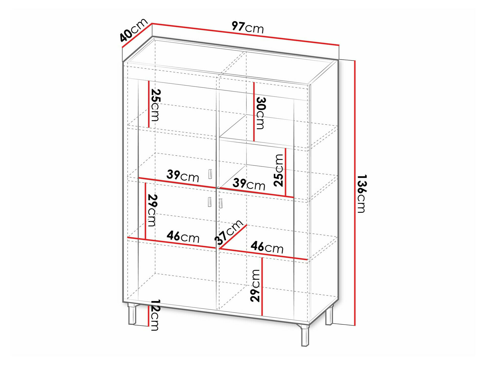 Estante Mormavu 105 (Caxemira)