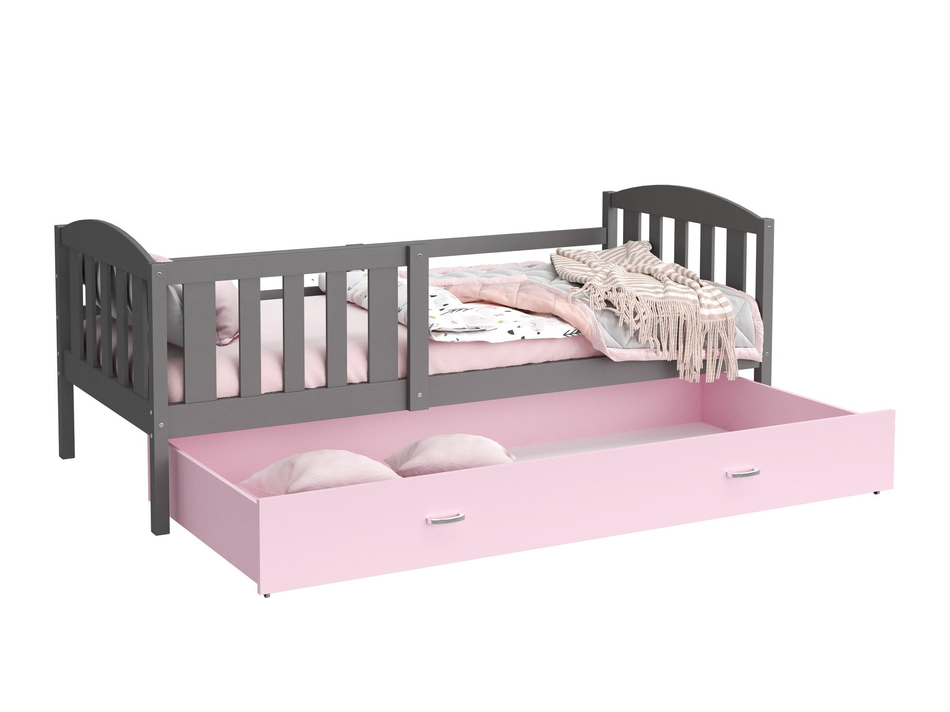 Cama Aurora 126 (Cinzento)