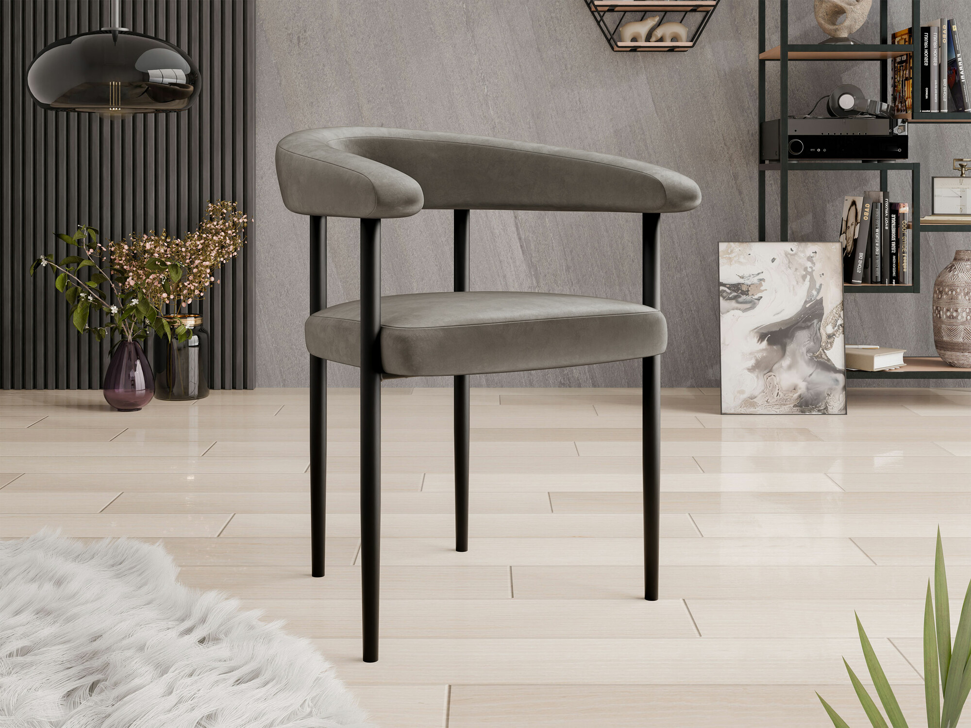 Cadeira Jackson 110 (Magic Velvet 2209)