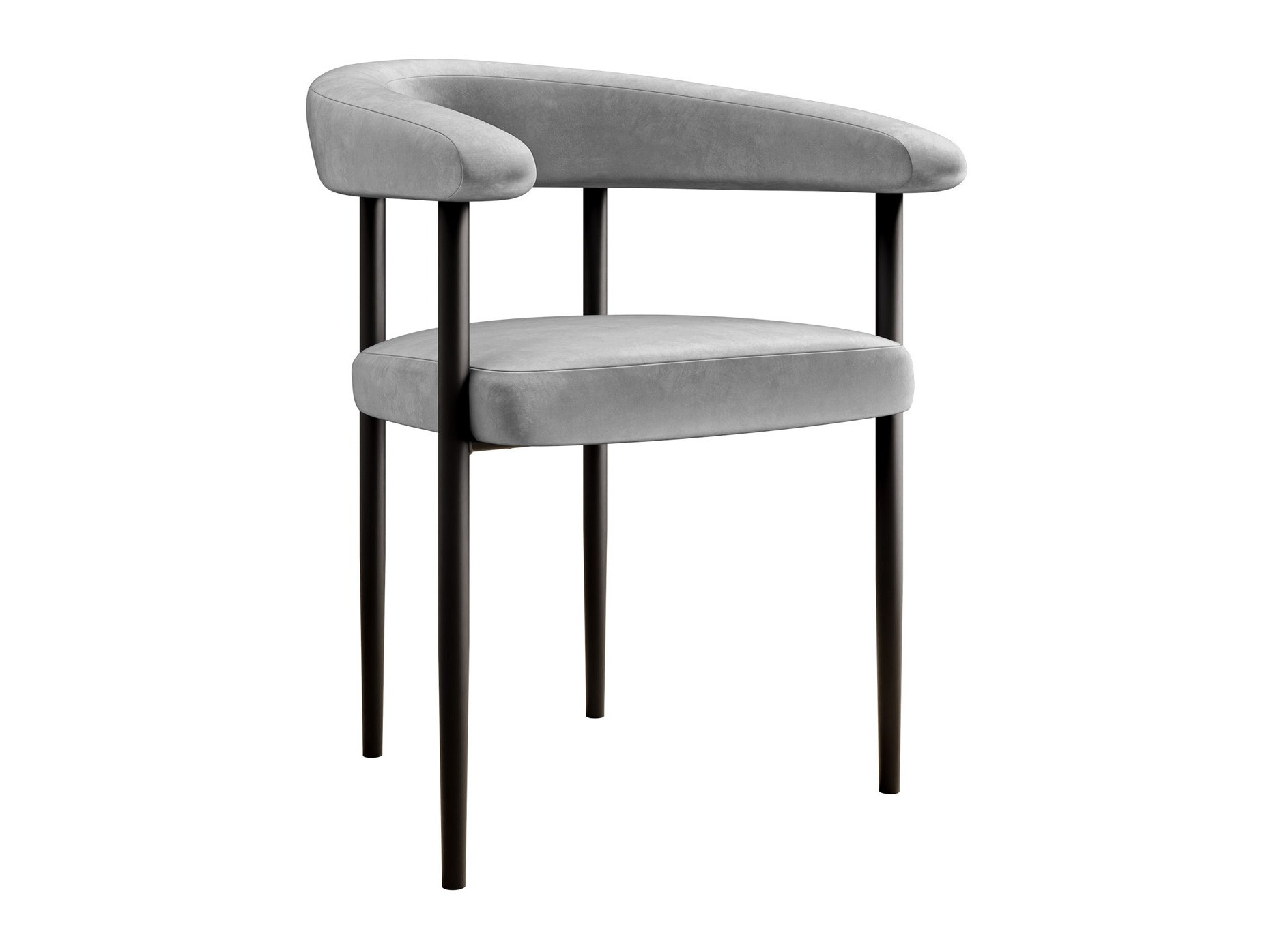 Cadeira Jackson 110 (Preto + Magic Velvet 2240)