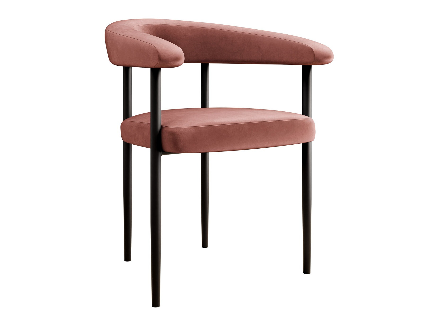 Cadeira Jackson 110 (Preto + Magic Velvet 2258)