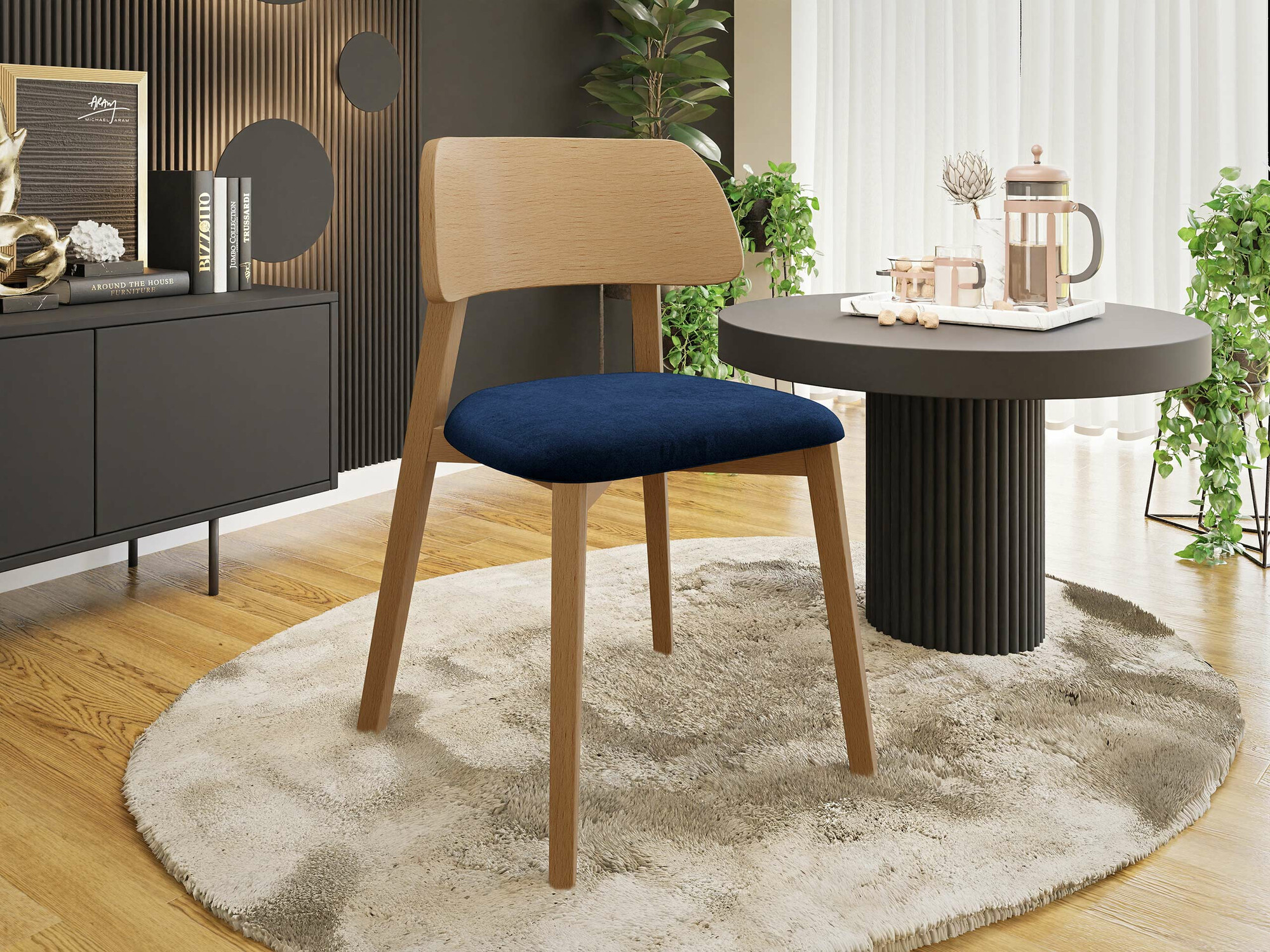 Cadeira Jackson 112 (Madeira clara)