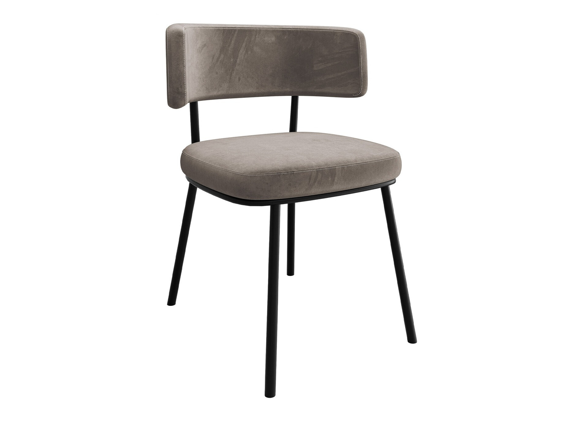 Cadeira Jackson 114 (Preto + Magic Velvet 2209)