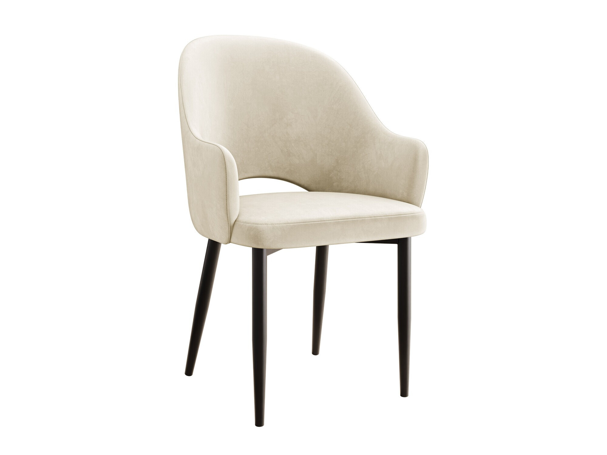 Cadeira Jackson 116 (Preto + Magic Velvet 2250)