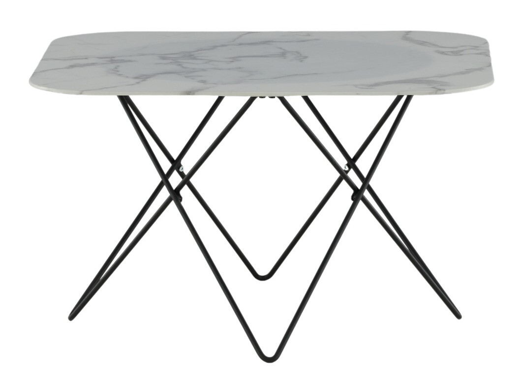 Mesa de centro Dallas 1723 (Branco + Preto)