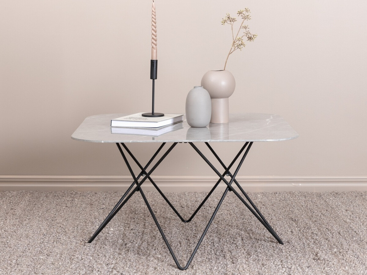 Mesa de centro Dallas 1723 (Cinzento + Preto)
