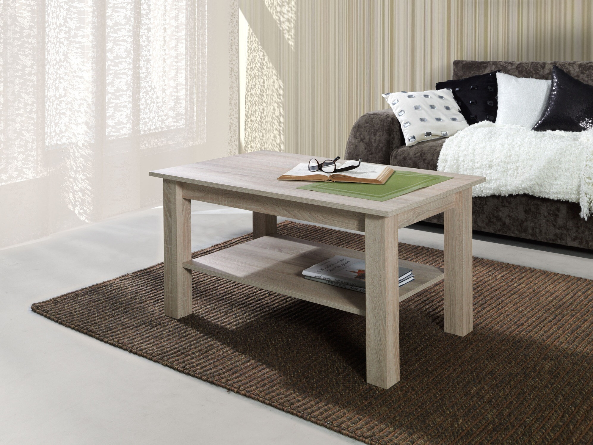 Mesa de centro Murrieta 114 (Carvalho sonoma)