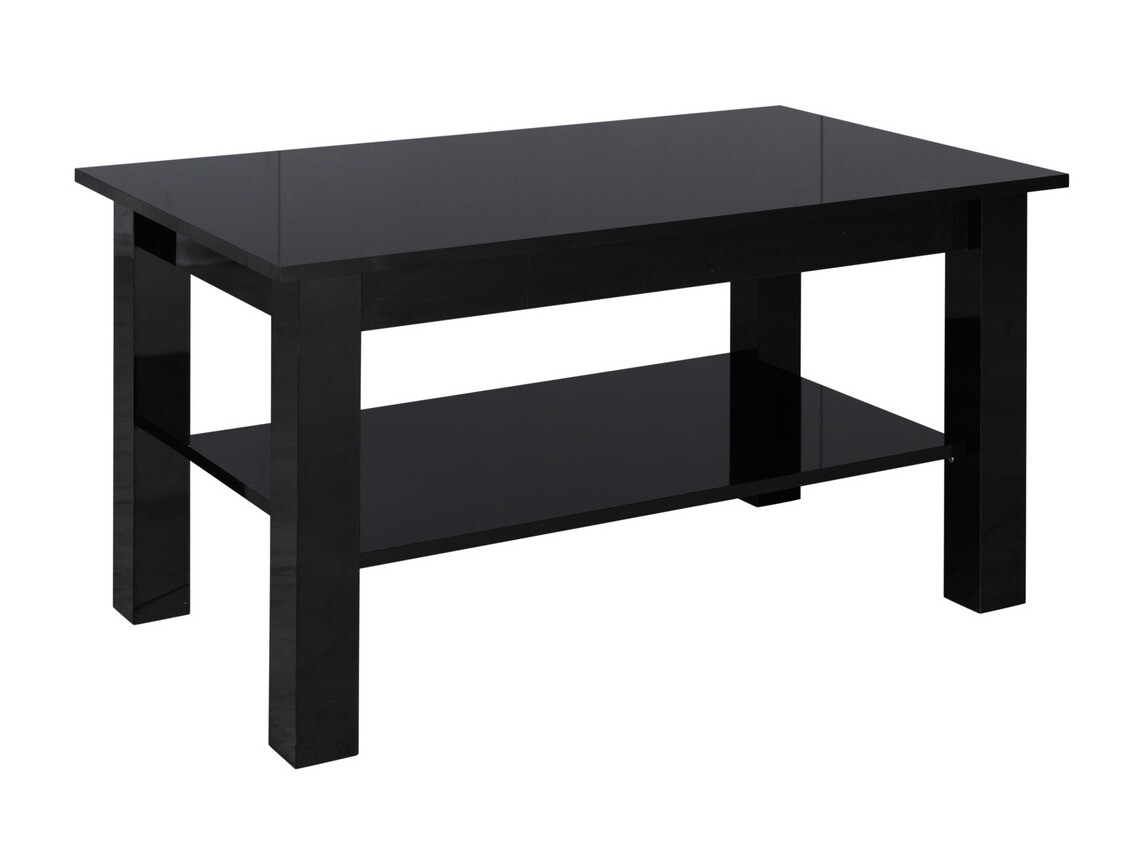 Mesa de centro Murrieta 114 (Preto brilhante)
