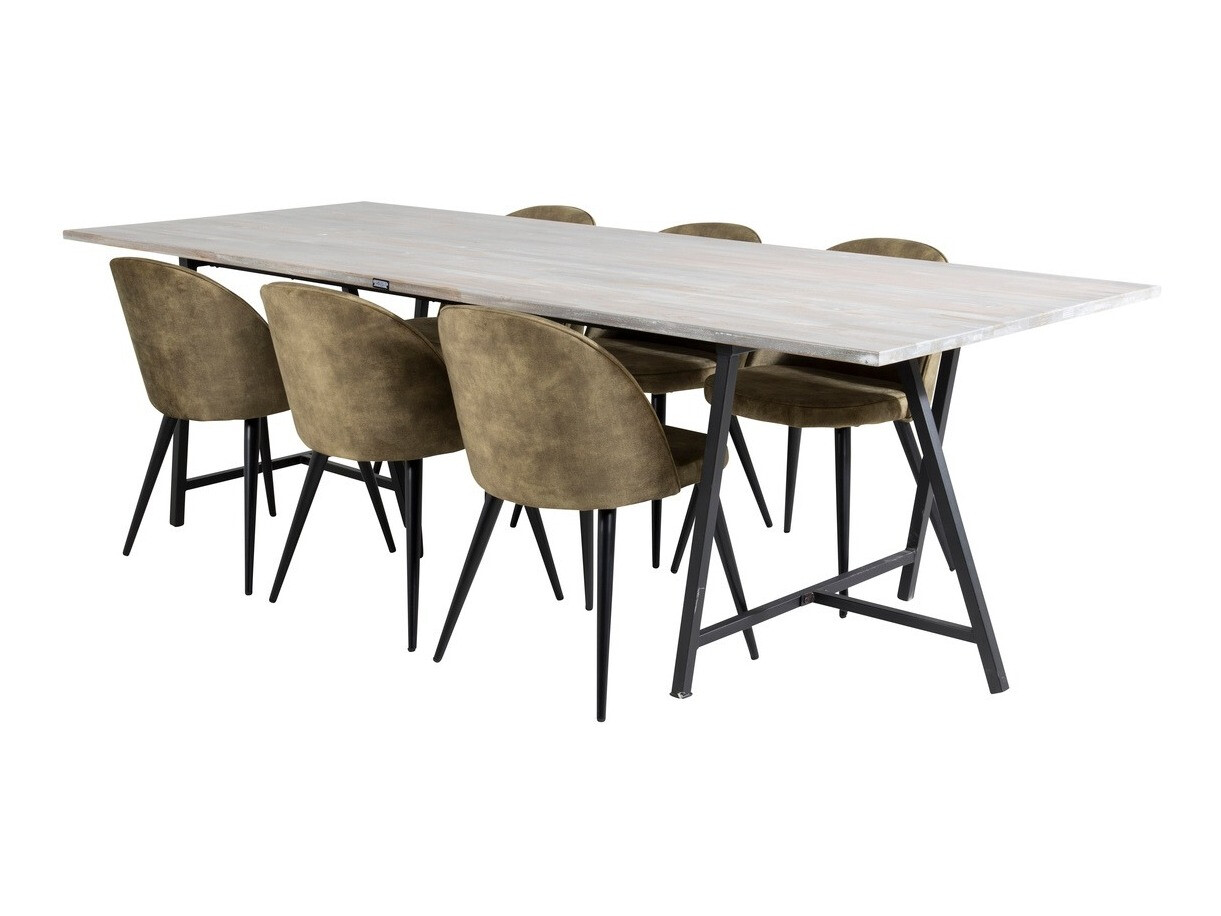 Conjunto para refeições Dallas 1599 (Verde empoeirado)