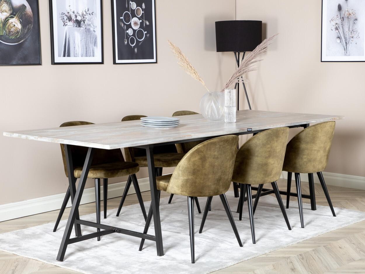 Conjunto para refeições Dallas 1599 (Verde empoeirado)