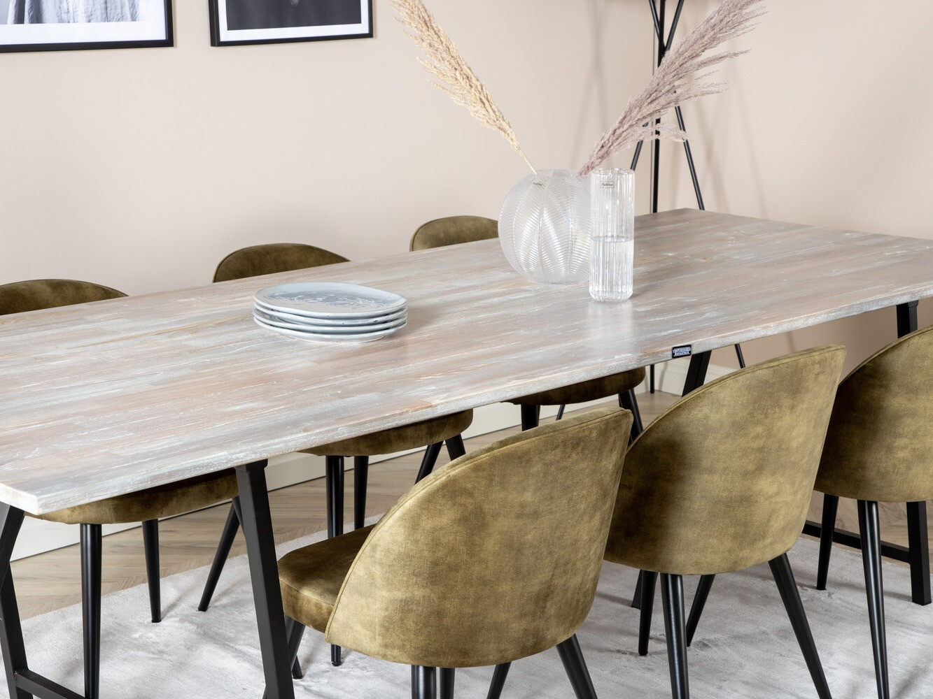 Conjunto para refeições Dallas 1599 (Verde empoeirado)