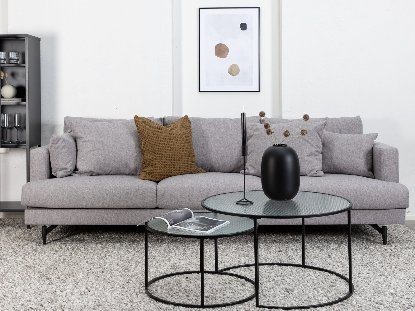 Sofá Dallas 1699 (Cinzento)