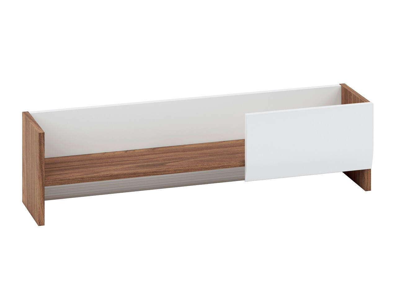 Estante de parede Madison H111 (Branco brilhante)