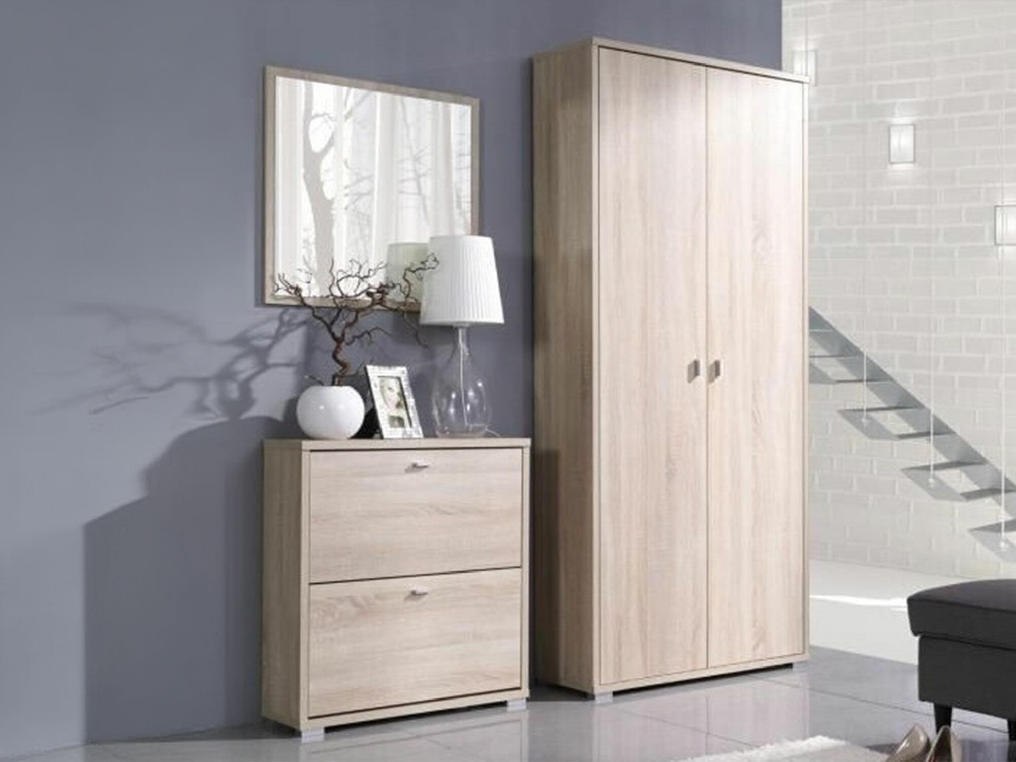 Conjunto de entrada Fenmora 105 (Carvalho sonoma)