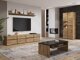 Conjunto para sala de estar Alfere 117 (Carvalho wotan)