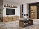 Conjunto para sala de estar Alfere 117 (Carvalho wotan)