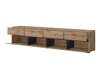 Conjunto para sala de estar Alfere 117 (Carvalho wotan)