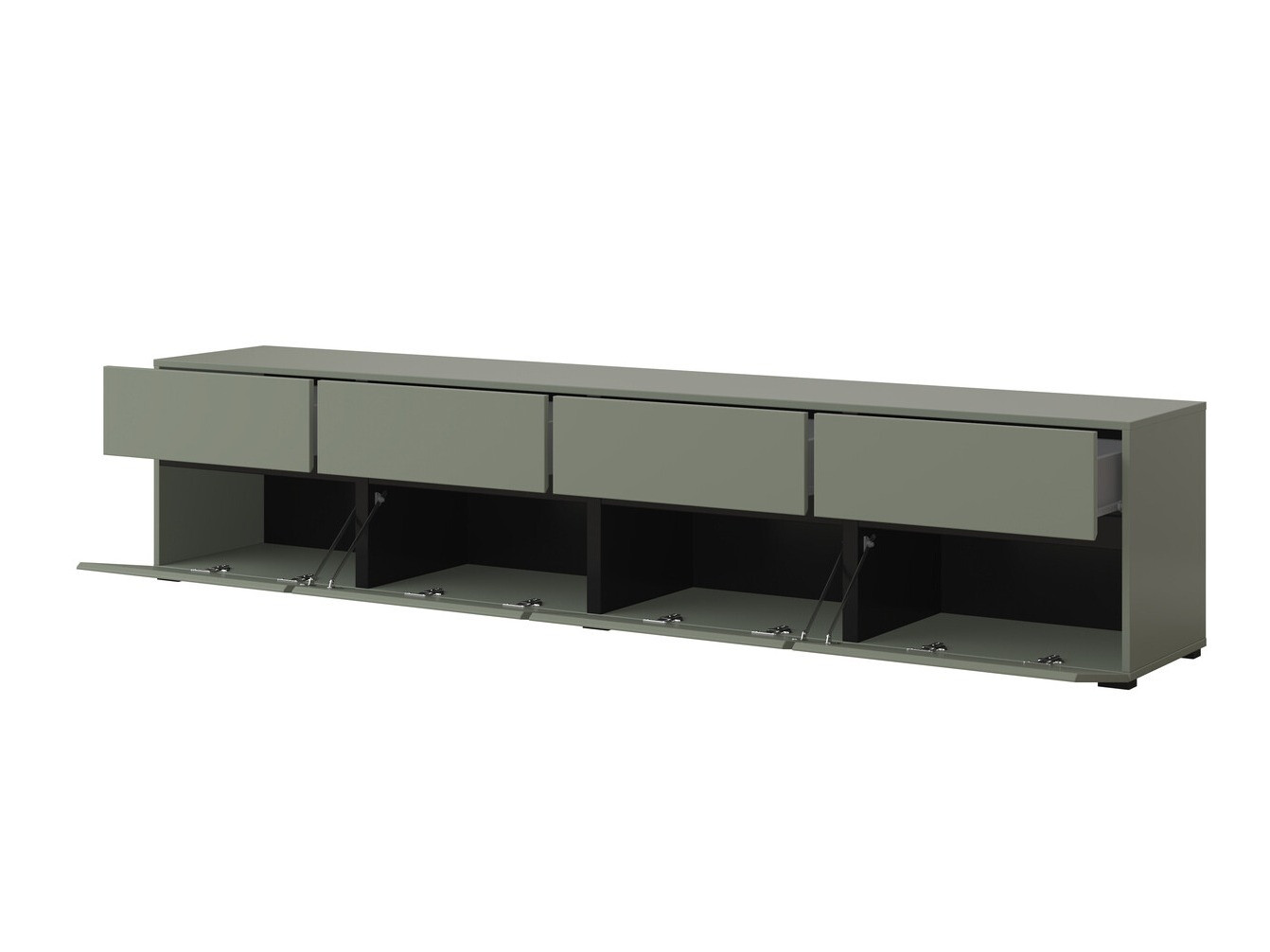Conjunto para sala de estar Alfere 117 (Verde)