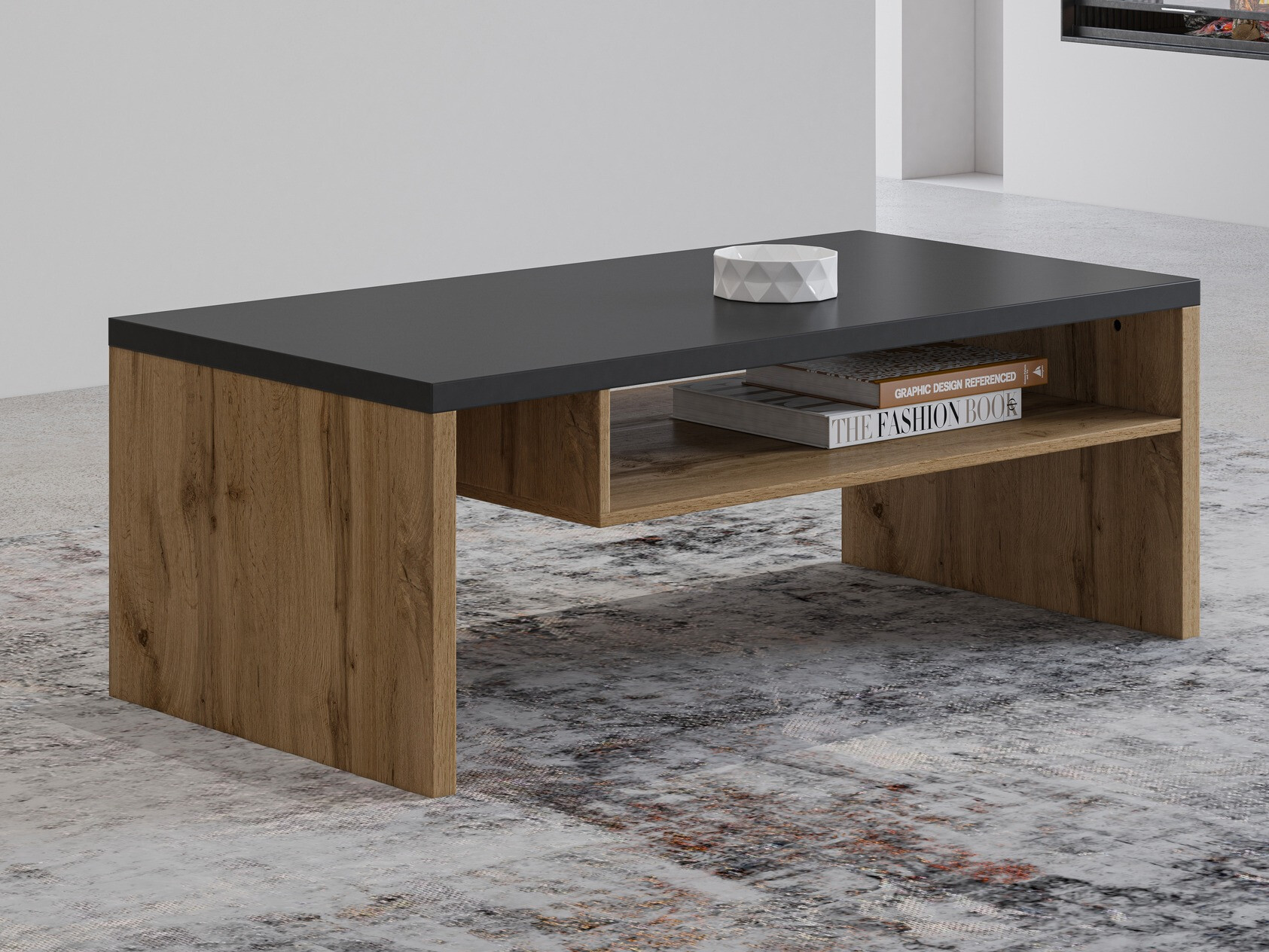 Mesa de centro Alfere 112 (Carvalho wotan)