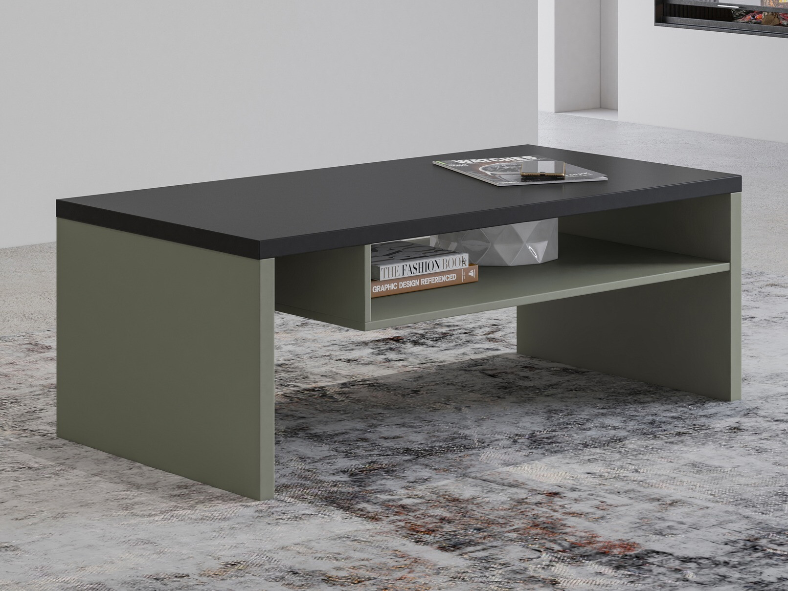 Mesa de centro Alfere 112 (Verde)