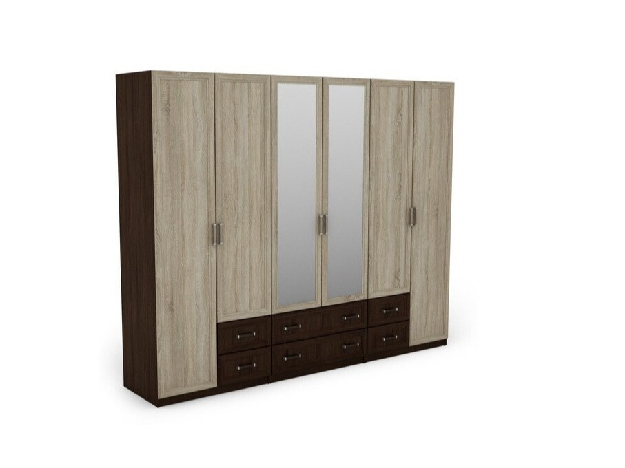 Roupeiro Lexington 145 (Carvalho sonoma + Carvalho Sonoma escuro)