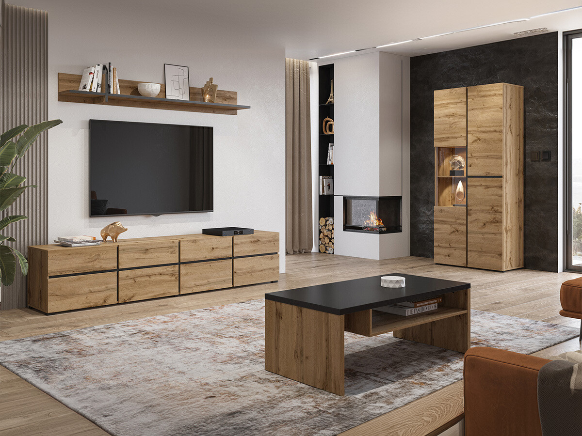 Mesa de centro Alfere 112 (Carvalho wotan)