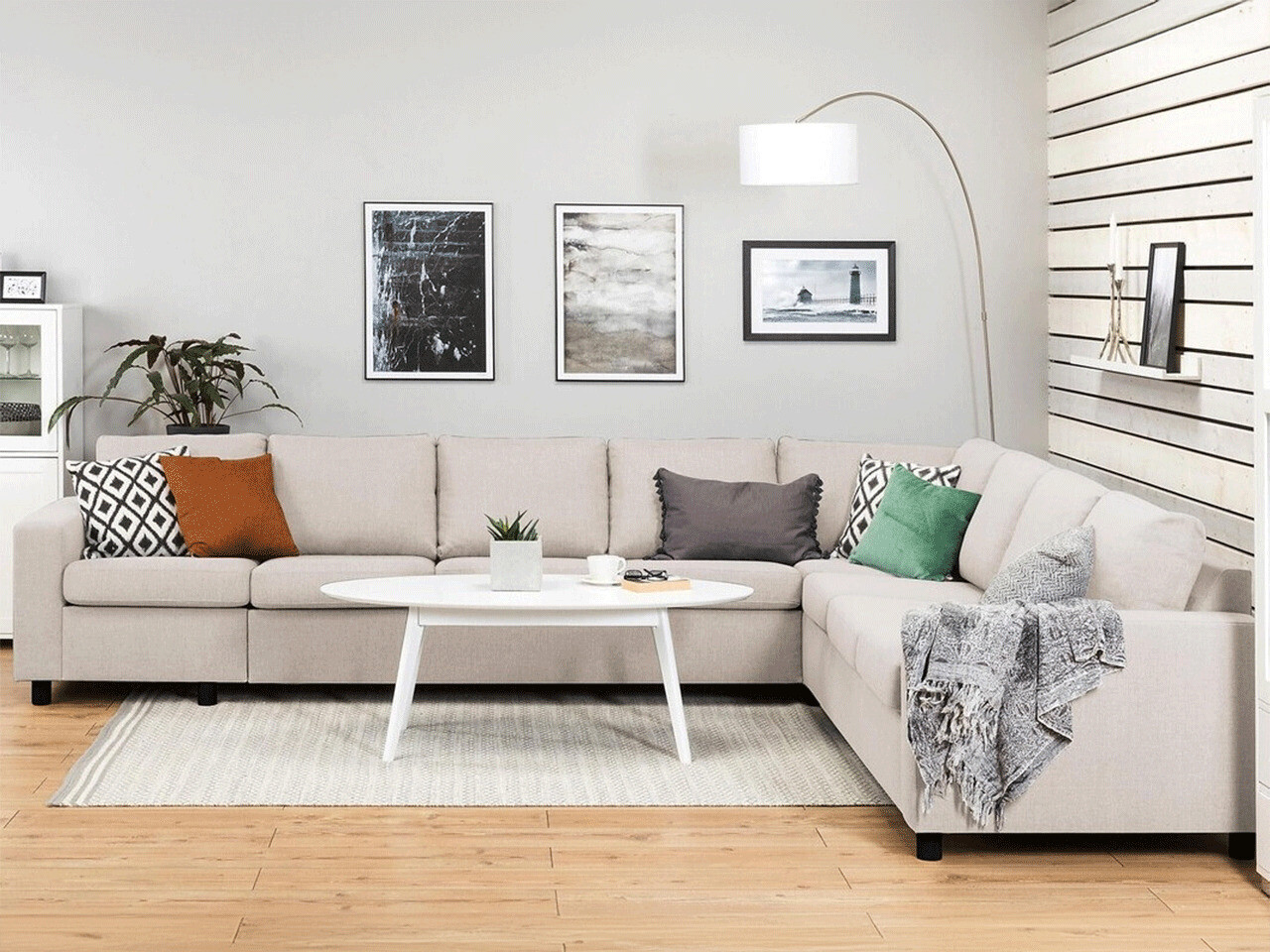 Sofá de canto Scandinavian Choice Remavio 148 (Inari 22)