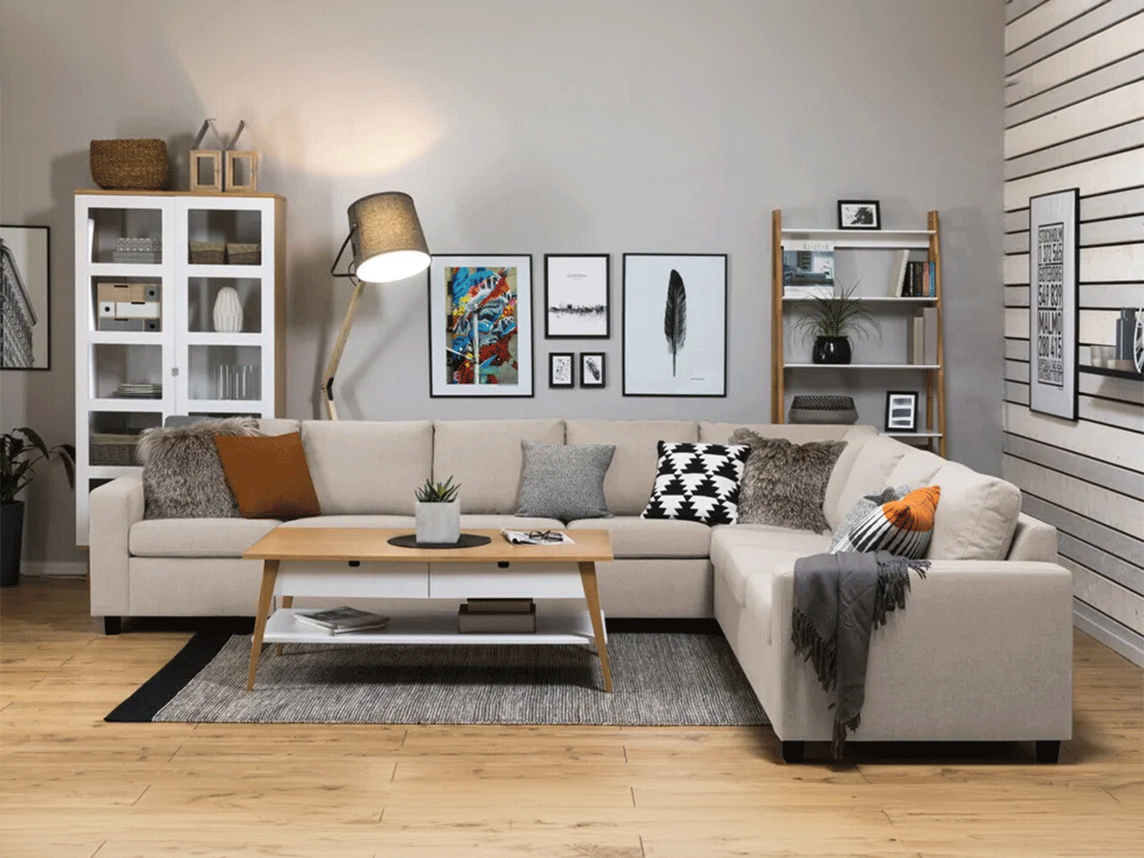 Sofá de canto Scandinavian Choice Remavio 150 (Inari 22)