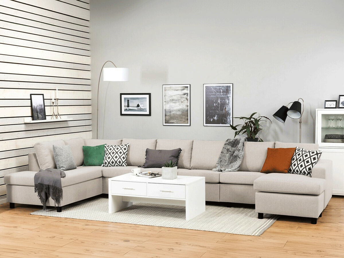 Sofá de canto Scandinavian Choice Remavio 153 (Inari 22)