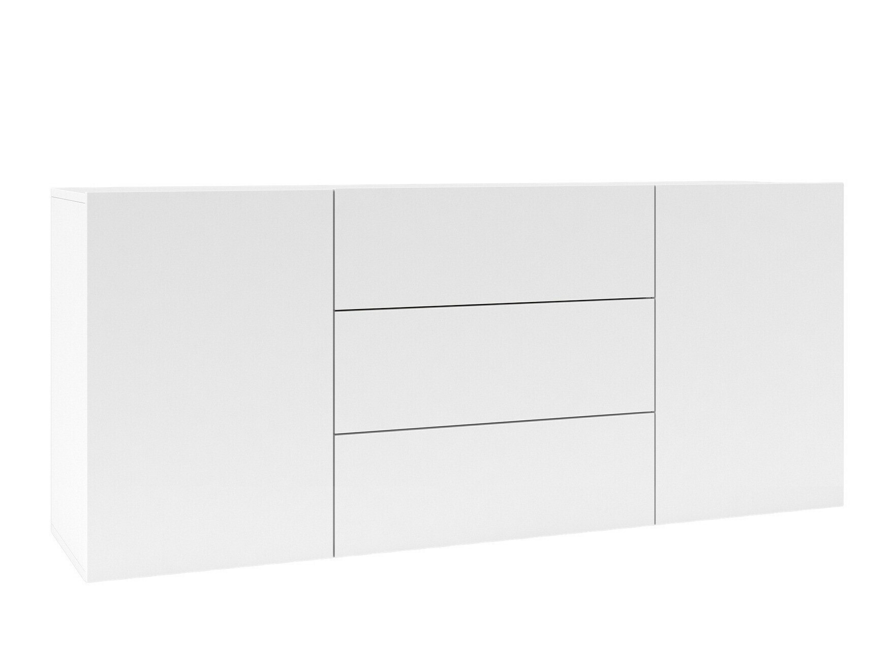 Cómoda Revmiru 103 (Branco + Carvalho wotan)