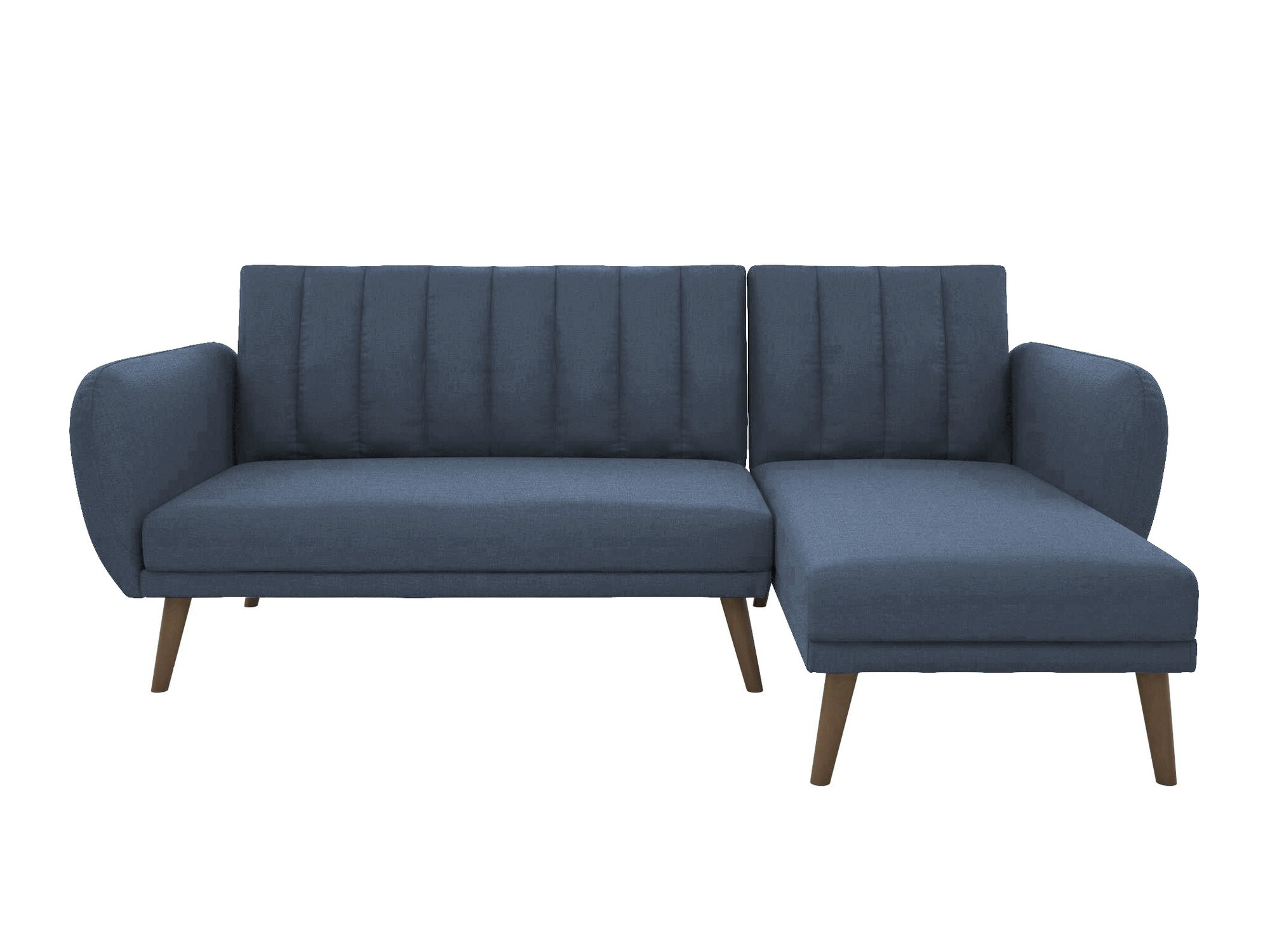 Sofá de canto Novogratz 140 (Azul escuro)