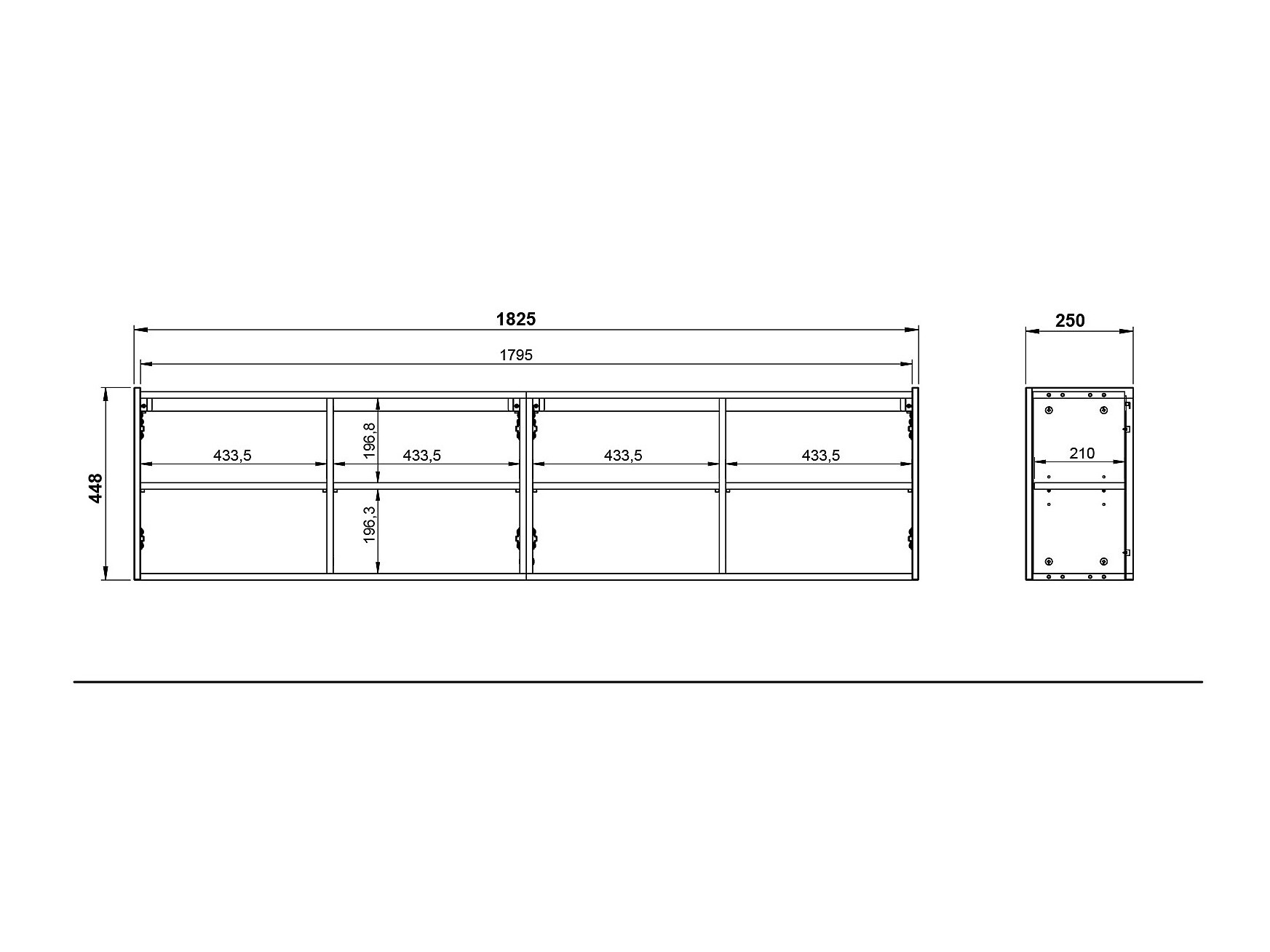 Móvel de TV Sacramento 431 (Branco)
