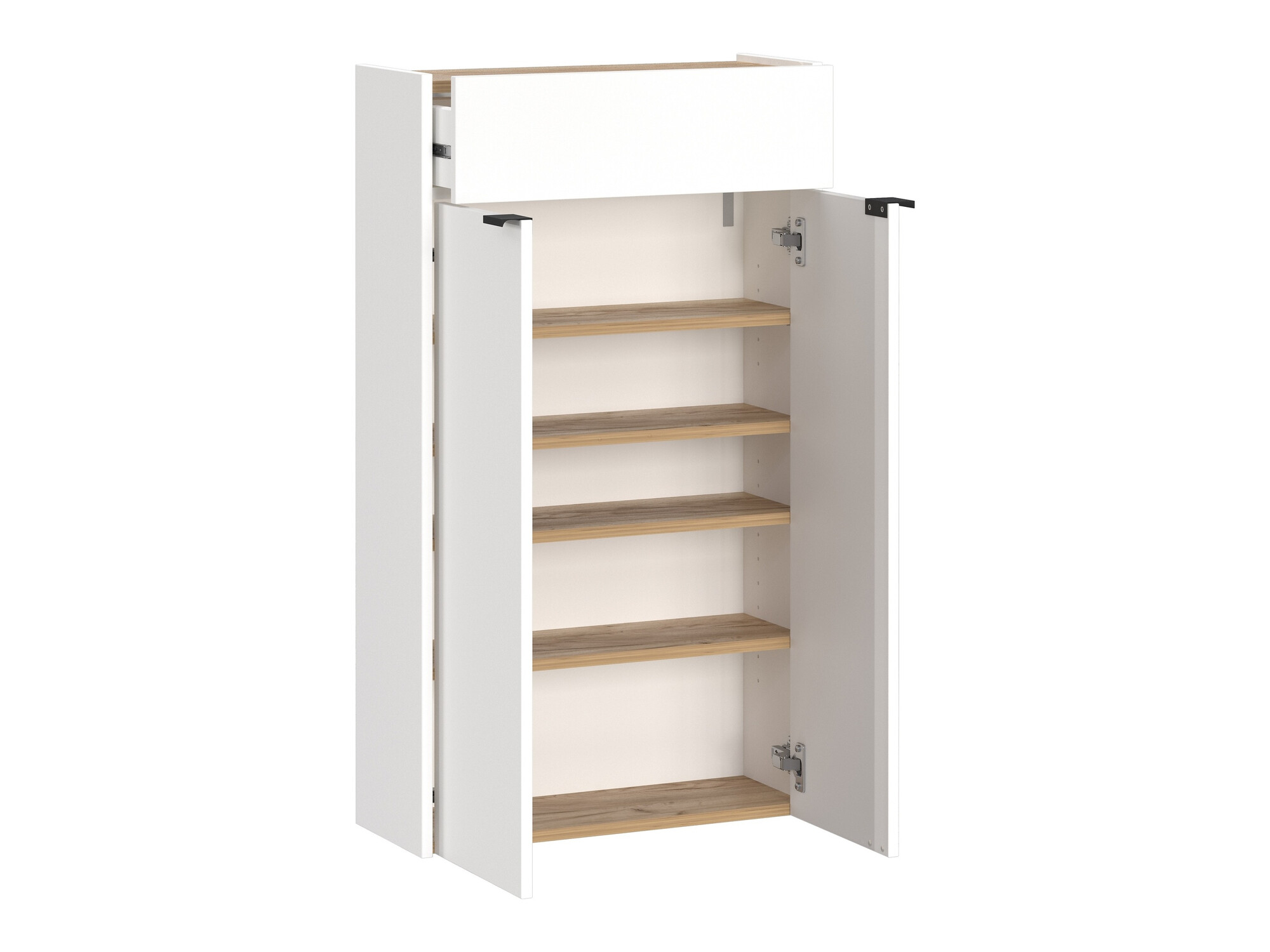 Sapateira Cirsale 101 (Branco + Navarra carvalho)