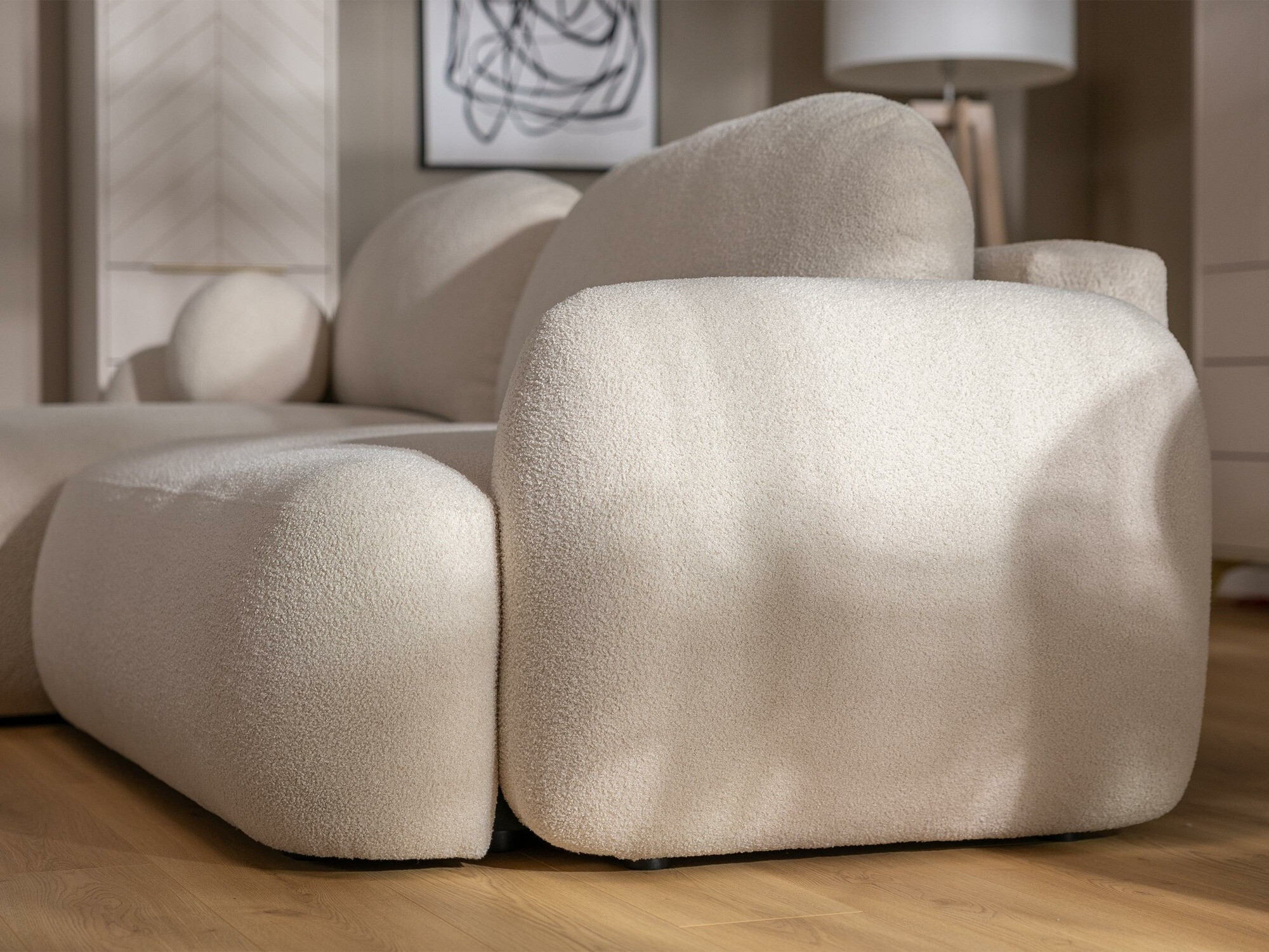 Sofá de canto TrendyNest Ardea I (Now Or Never 03)