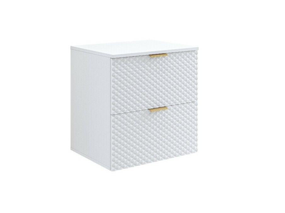 Armário suspenso para casa de banho para lavatório Liretu 106 (Branco)