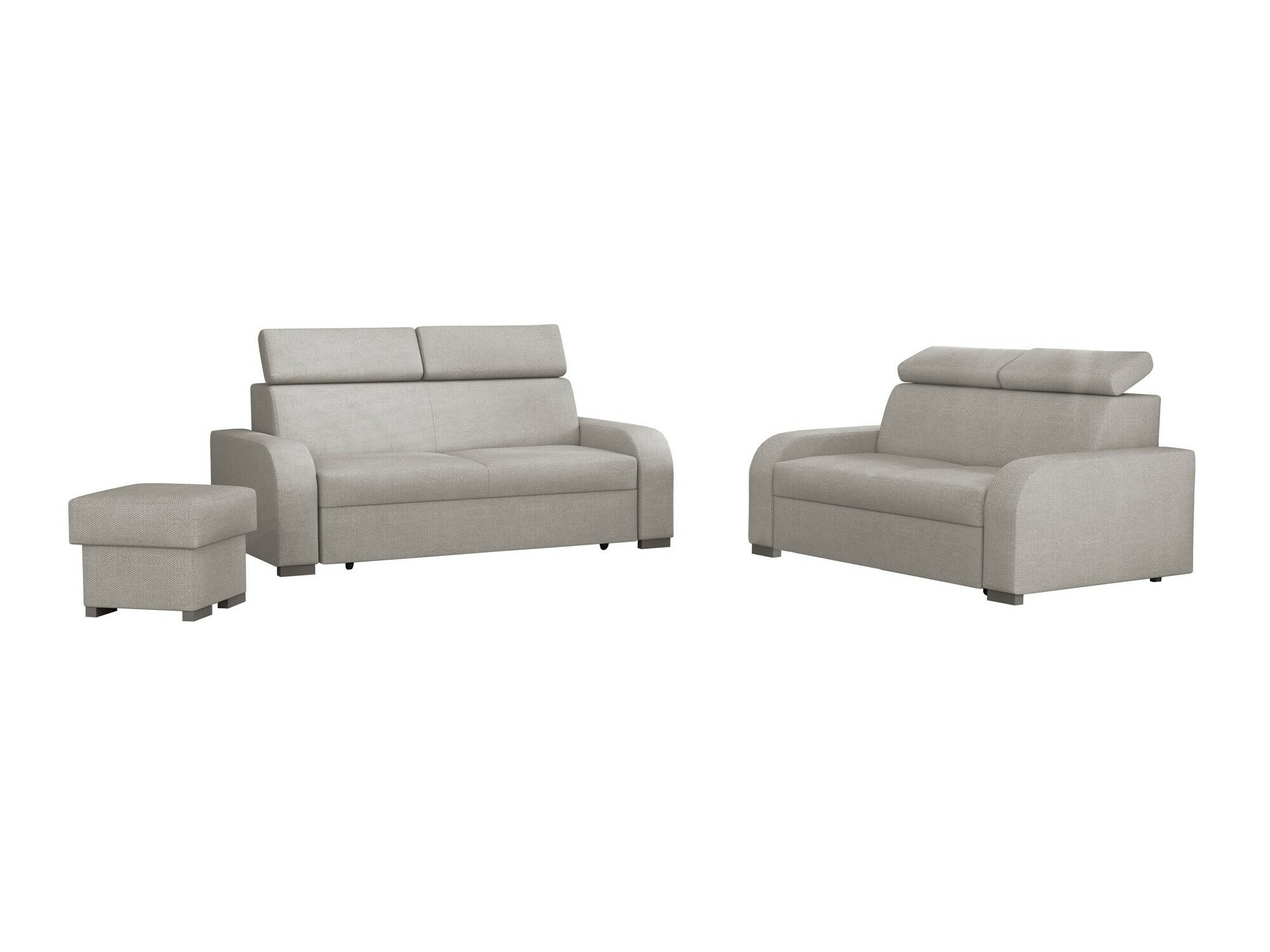 Conjunto de mobiliário com estofo Ovos I (Crown 16)