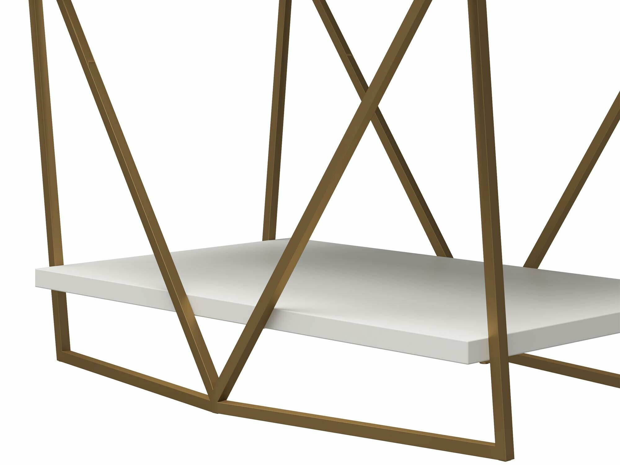 Mesa de cabeceira CosmoLiving by Cosmopolitan 162 (Branco)