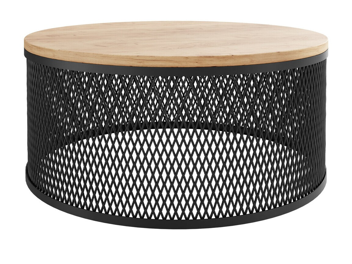 Mesa de centro Oswego 127 (Craft de carvalho dourado)