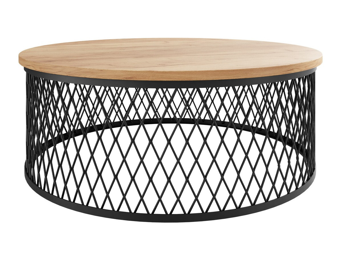 Mesa de centro Oswego 128 (Craft de carvalho dourado)